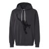 Unisex Garment-Dyed Lightweight Fleece Hooded Sweatshirt Thumbnail