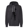 Unisex Garment-Dyed Lightweight Fleece Hooded Sweatshirt Thumbnail