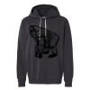 Unisex Garment-Dyed Lightweight Fleece Hooded Sweatshirt Thumbnail