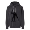 Unisex Garment-Dyed Lightweight Fleece Hooded Sweatshirt Thumbnail