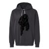Unisex Garment-Dyed Lightweight Fleece Hooded Sweatshirt Thumbnail