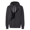 Unisex Garment-Dyed Lightweight Fleece Hooded Sweatshirt Thumbnail