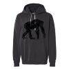 Unisex Garment-Dyed Lightweight Fleece Hooded Sweatshirt Thumbnail