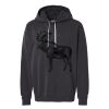 Unisex Garment-Dyed Lightweight Fleece Hooded Sweatshirt Thumbnail