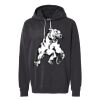 Unisex Garment-Dyed Lightweight Fleece Hooded Sweatshirt Thumbnail