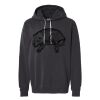 Unisex Garment-Dyed Lightweight Fleece Hooded Sweatshirt Thumbnail