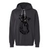 Unisex Garment-Dyed Lightweight Fleece Hooded Sweatshirt Thumbnail