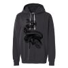 Unisex Garment-Dyed Lightweight Fleece Hooded Sweatshirt Thumbnail