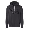 Unisex Garment-Dyed Lightweight Fleece Hooded Sweatshirt Thumbnail