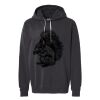 Unisex Garment-Dyed Lightweight Fleece Hooded Sweatshirt Thumbnail