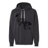Unisex Garment-Dyed Lightweight Fleece Hooded Sweatshirt Thumbnail