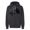 Unisex Garment-Dyed Lightweight Fleece Hooded Sweatshirt Thumbnail