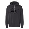 Unisex Garment-Dyed Lightweight Fleece Hooded Sweatshirt Thumbnail