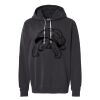 Unisex Garment-Dyed Lightweight Fleece Hooded Sweatshirt Thumbnail