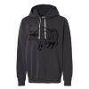 Unisex Garment-Dyed Lightweight Fleece Hooded Sweatshirt Thumbnail