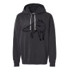 Unisex Garment-Dyed Lightweight Fleece Hooded Sweatshirt Thumbnail