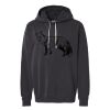 Unisex Garment-Dyed Lightweight Fleece Hooded Sweatshirt Thumbnail