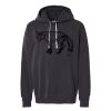Unisex Garment-Dyed Lightweight Fleece Hooded Sweatshirt Thumbnail