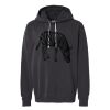 Unisex Garment-Dyed Lightweight Fleece Hooded Sweatshirt Thumbnail