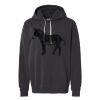 Unisex Garment-Dyed Lightweight Fleece Hooded Sweatshirt Thumbnail