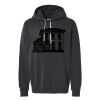 Unisex Garment-Dyed Lightweight Fleece Hooded Sweatshirt Thumbnail