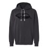 Unisex Garment-Dyed Lightweight Fleece Hooded Sweatshirt Thumbnail