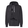 Unisex Garment-Dyed Lightweight Fleece Hooded Sweatshirt Thumbnail
