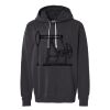 Unisex Garment-Dyed Lightweight Fleece Hooded Sweatshirt Thumbnail