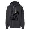 Unisex Garment-Dyed Lightweight Fleece Hooded Sweatshirt Thumbnail