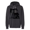 Unisex Garment-Dyed Lightweight Fleece Hooded Sweatshirt Thumbnail