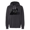 Unisex Garment-Dyed Lightweight Fleece Hooded Sweatshirt Thumbnail