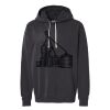 Unisex Garment-Dyed Lightweight Fleece Hooded Sweatshirt Thumbnail