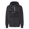 Unisex Garment-Dyed Lightweight Fleece Hooded Sweatshirt Thumbnail