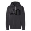 Unisex Garment-Dyed Lightweight Fleece Hooded Sweatshirt Thumbnail