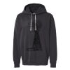 Unisex Garment-Dyed Lightweight Fleece Hooded Sweatshirt Thumbnail