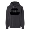 Unisex Garment-Dyed Lightweight Fleece Hooded Sweatshirt Thumbnail