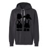 Unisex Garment-Dyed Lightweight Fleece Hooded Sweatshirt Thumbnail