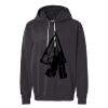 Unisex Garment-Dyed Lightweight Fleece Hooded Sweatshirt Thumbnail