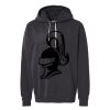 Unisex Garment-Dyed Lightweight Fleece Hooded Sweatshirt Thumbnail