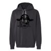 Unisex Garment-Dyed Lightweight Fleece Hooded Sweatshirt Thumbnail