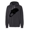 Unisex Garment-Dyed Lightweight Fleece Hooded Sweatshirt Thumbnail