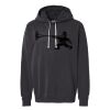 Unisex Garment-Dyed Lightweight Fleece Hooded Sweatshirt Thumbnail