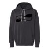 Unisex Garment-Dyed Lightweight Fleece Hooded Sweatshirt Thumbnail