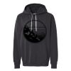 Unisex Garment-Dyed Lightweight Fleece Hooded Sweatshirt Thumbnail