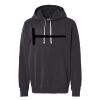 Unisex Garment-Dyed Lightweight Fleece Hooded Sweatshirt Thumbnail
