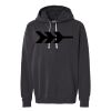 Unisex Garment-Dyed Lightweight Fleece Hooded Sweatshirt Thumbnail