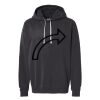 Unisex Garment-Dyed Lightweight Fleece Hooded Sweatshirt Thumbnail