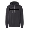 Unisex Garment-Dyed Lightweight Fleece Hooded Sweatshirt Thumbnail