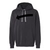 Unisex Garment-Dyed Lightweight Fleece Hooded Sweatshirt Thumbnail