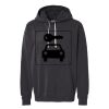 Unisex Garment-Dyed Lightweight Fleece Hooded Sweatshirt Thumbnail